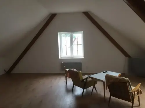 Instalace sádrokartonových podhledů v podkroví v obci Nepomuk