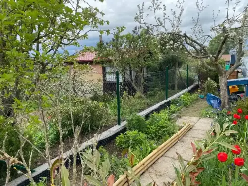 Realizace plotu v zahrádkářské kolonii Baník v Příbrami