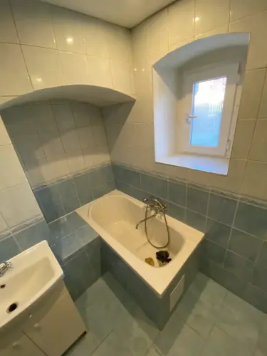 Rekonstrukce koupelny v obci Třebsko