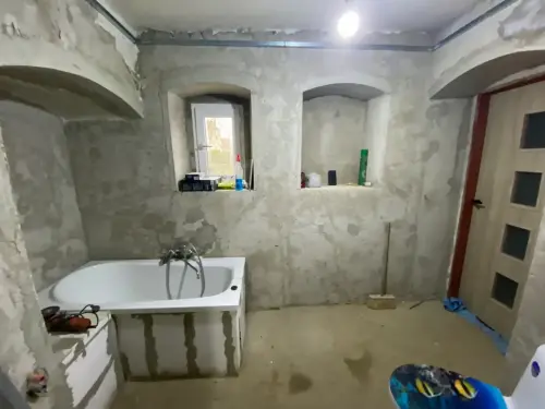 Rekonstrukce koupelny v obci Třebsko