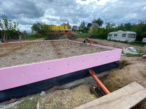 Výstavba rodinného domu v obci Holšiny