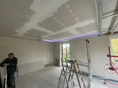 Výstavba rodinného domu v obci Holšiny