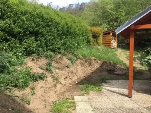 Výstavba zděného oplocení pozemku v obci Rtišovice